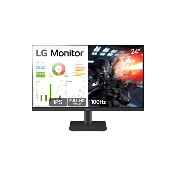 Monitor Gamer LG 24MS500-B 24ms Ips Fullhd 100hz Ajuste De Inclinação Negro