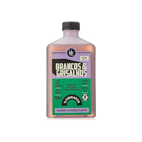 Brancos e Grisalhos Shampoo Hidratante 250Ml, Lola Cosmetics