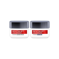 Kit Creme Facial Anti-idade L'Oréal Paris Revitalift Hialurônico Noturno + Diurno FPS 20, 49g