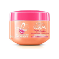 L'Oréal Paris Elseve Creme de Tratamento Milagroso Longo Sonhos, Repara o Comprimento sem Pesar, 300g
