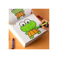 160 página livro de pintura pintado das crianças carro animal vegetal livro de imagens do bebê escola educação precoce iluminação papelaria