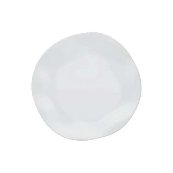 Jogo De 6 Pratos Fundos 22,5cm Oxford Ryo White Cor Branco