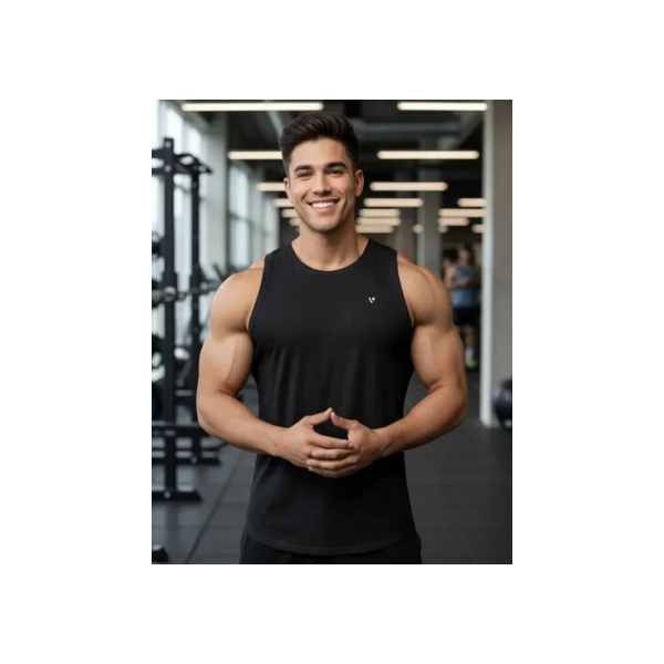 Regata Dry Fit Lisa Camiseta Masculina Academia Treino Voker