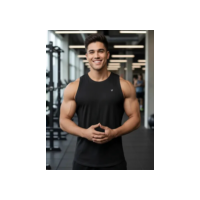Regata Dry Fit Lisa Camiseta Masculina Academia Treino Voker