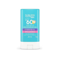 Sunless Protetor Solar Baby Bastão Fps60 Sunless 15G