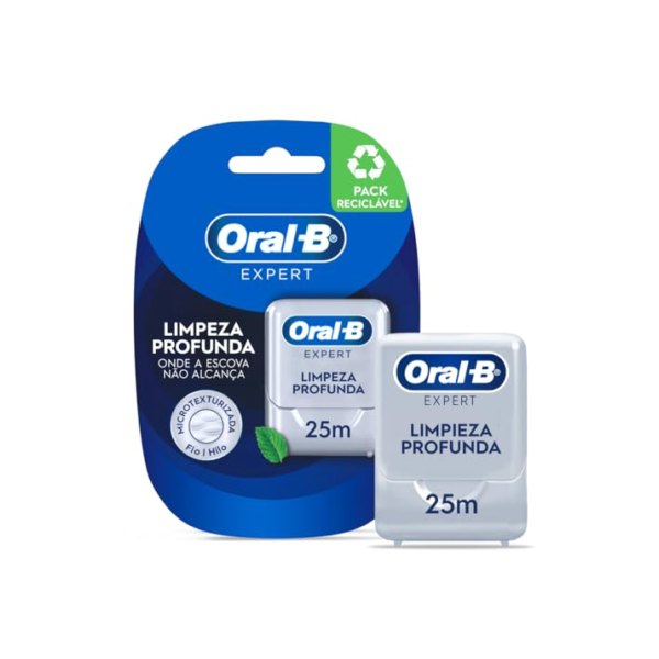 Fio Dental Oral-B Expert Limpeza Profunda 25m 1 Unidade