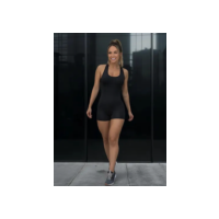Macaquinho Fitness Academia Zero Transparencia Shorts