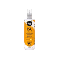 Salon Line, Spray Defrizante Protetor Térmico, Meu Liso Muito + Liso, Vegano - Para Cabelos Lisos Naturais, Alisados ou Relaxados, 240 ml