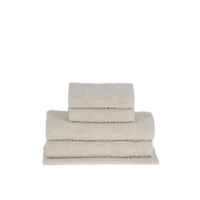 Buddemeyer Jogo de toalhas Florentina Banho Bege 5 peças