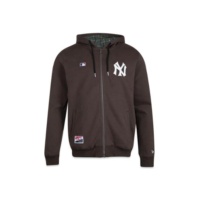 Moletom New Era Canguru Mlb New York Yankees Modern Classic Masculino - Marrom