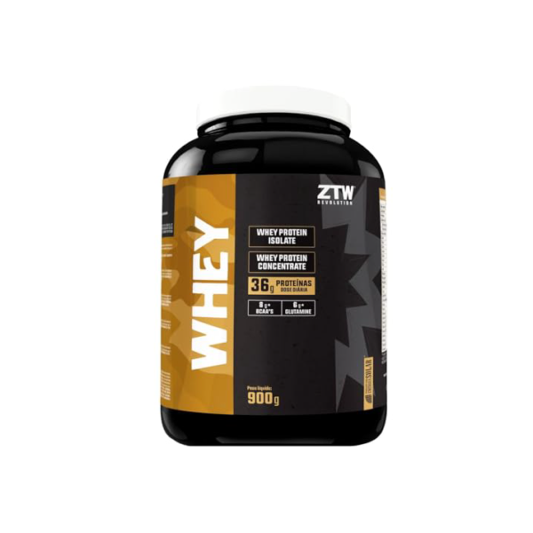 Whey Protein Pote 900g Whey Protein Isolado + Concentrado Com Bcaa e Glutamina Proteinas Vitaminas e Minerais Suplemento em Po Importado Original (Cookies And Cream)