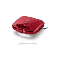 Sanduicheira e Minigrill Chapa Antiaderente Dupla Ondulada 127v-750w Vermelha Multi - CE148