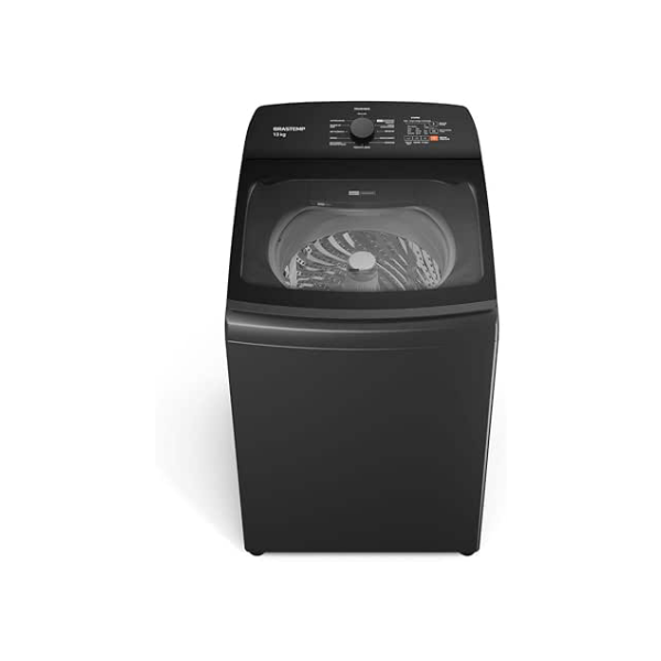 Máquina de Lavar Brastemp 13Kg Cinza Platinum com Ciclo Tira Manchas Advanced e Ciclo Antibolinha - BWK13A9 110v
