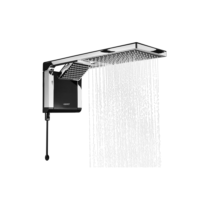 Chuveiro Lorenzetti Acqua Duo Preto e Cromo 7800w 220v