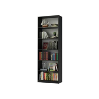 Estante Livreiro Madesa 6908 com 6 Nichos - Preto