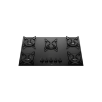 Cooktop 5 Bocas A Gás Atlas Agile Up Mega Chama Preto