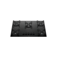 Cooktop 5 Bocas A Gás Atlas Agile Up Mega Chama Preto
