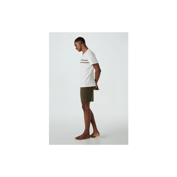 Pijama Masculino Curto Em Algodão Hering