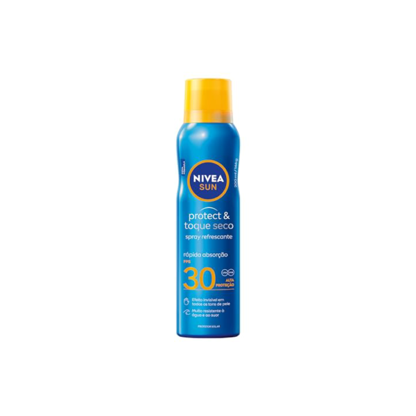NIVEA SUN Protetor Solar Spray Protect & Toque Seco FPS 30 200ml