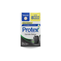 Sabonete em Barra Protex Carvão Detox 8 unid 85g
