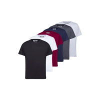 Kit Camiseta Masculina Basica Algodão 6 Unidades Tradicional