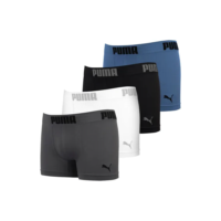Kit 4 Cuecas Boxer Puma Poliamida Sem Costura Box Original