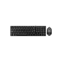 Kit Teclado e Mouse com Fio CF50 1200DPI Preto Multi - TC309