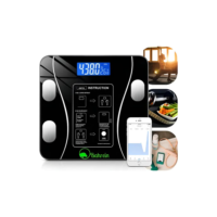 Balanca Bioimpedancia Eletronica P/ Uso Domestico 180kg Preto