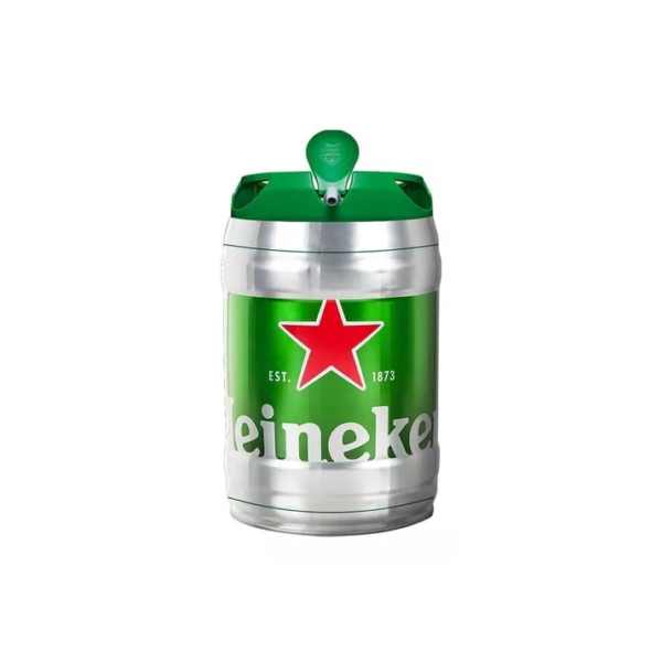 Cerveja Premium Heineken Barril 5 Litros