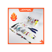 Kit 108 Iscas Artificiais Pesca Superficie Tilapia Peixes JOYFOX