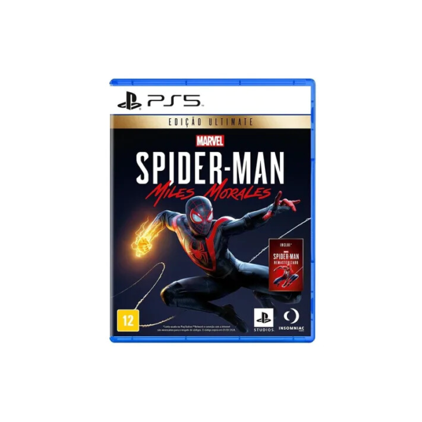 Jogo Marvel's Spider-man Miles Morales Edição Ultimate Ps5