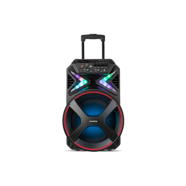 Caixa Amplificada Connect Lights Cm-400 Mondial Cor Preto