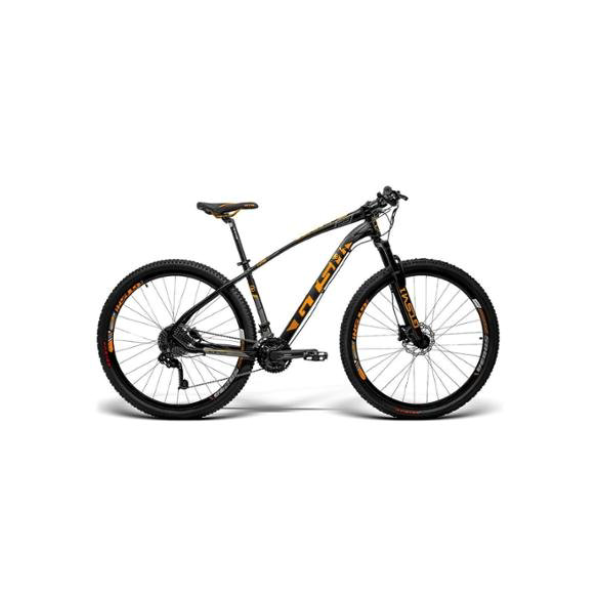 Bicicleta Gts Aro 29 Freio a Disco Hidráulico Câmbios GTSM1 RX10 30 Marchas e Suspensão | GTS M1 I-V - Preto+Laranja