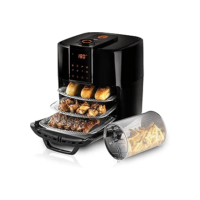 Fritadeira Elétrica Masterchef Oven By Mallory 12 Litros Com 1700W, Paneil LED, Multi Função Air Fryer, Forno e Desidratador – 220V