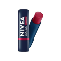 NIVEA Hidratante Labial Hidra Color 2 em 1 Vermelho 4,8g