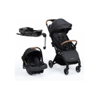 Travel System Safety 1st, Spark Plus Trio, com Isofix, Black Graphite