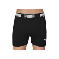 PUMA Cueca Boxer Sem Costura Poliamida Dry Fit Cós Elástico 40mm Masculina, Preto, G