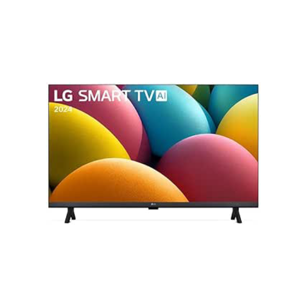 Smart TV 32" LG HD 32LR600B Processador α5 Ger6 AI Alexa integrado LG Channels webOS 23 compatível com Controle Smart Magic