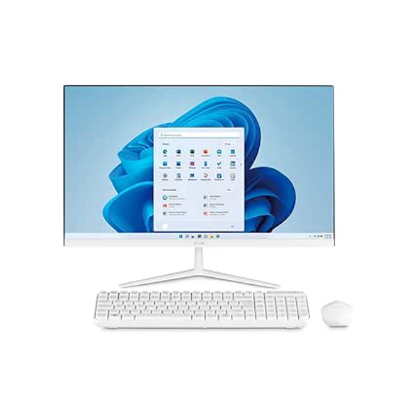 Computador All in One Ultra, W11 Home, Processador Intel Celeron Memória 4GB 120GB SSD, Tela 23,8''FHD + Microsoft 365 Personal + 1TB na Nuvem Branco – UB830