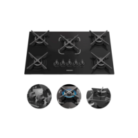 Fogão Cooktop 5 Bocas Itatiaia Trempe Ferro Fundido Itacook Premium