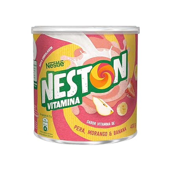 Neston Cereal Infantil Vitamina Morango Pêra E Banana 400G
