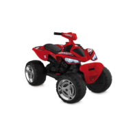 Quadriciclo Infantil Elétrico 12v Vermelho e Preto Brinquedos Bandeirante 127V/220V