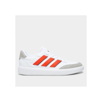 Tênis Adidas Courtblock - Branco+Vermelho