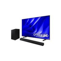 Smart Big Tv 85  Crystal Uhd 4k 2024 + Soundbar
