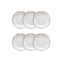 Conjunto De 6 Pratos Fundos 22,5cm Ryo Maresia