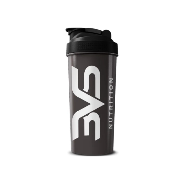 Coqueteleira / Shaker Preta - Academia 600ml - 3vs Nutrition
