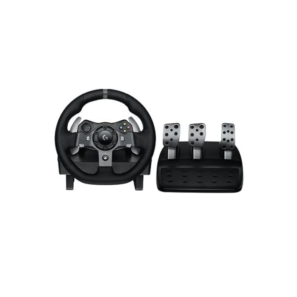 Volante Logitech G920 Driving Force e Pedais com Force Feedback para Xbox Series X|S, Xbox One, PC, Mac