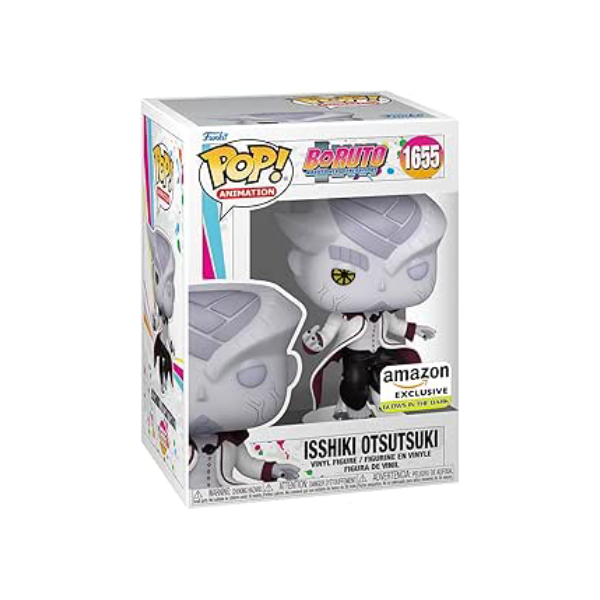Funko Pop! Animation: Boruto: Naruto Next Generations - Isshiki Otsutsuki, Glow in The Dark, Amazon Exclusive