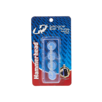 Protetor De Ouvido De Silicone - 4 Peças Hammerhead Unissex Azul Único