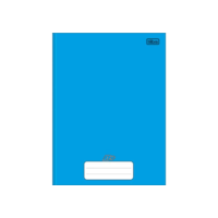 Tilibra - Caderno Brochura Universitário, Capa Dura, D+, 200x275mm, 96 Folhas, Azul